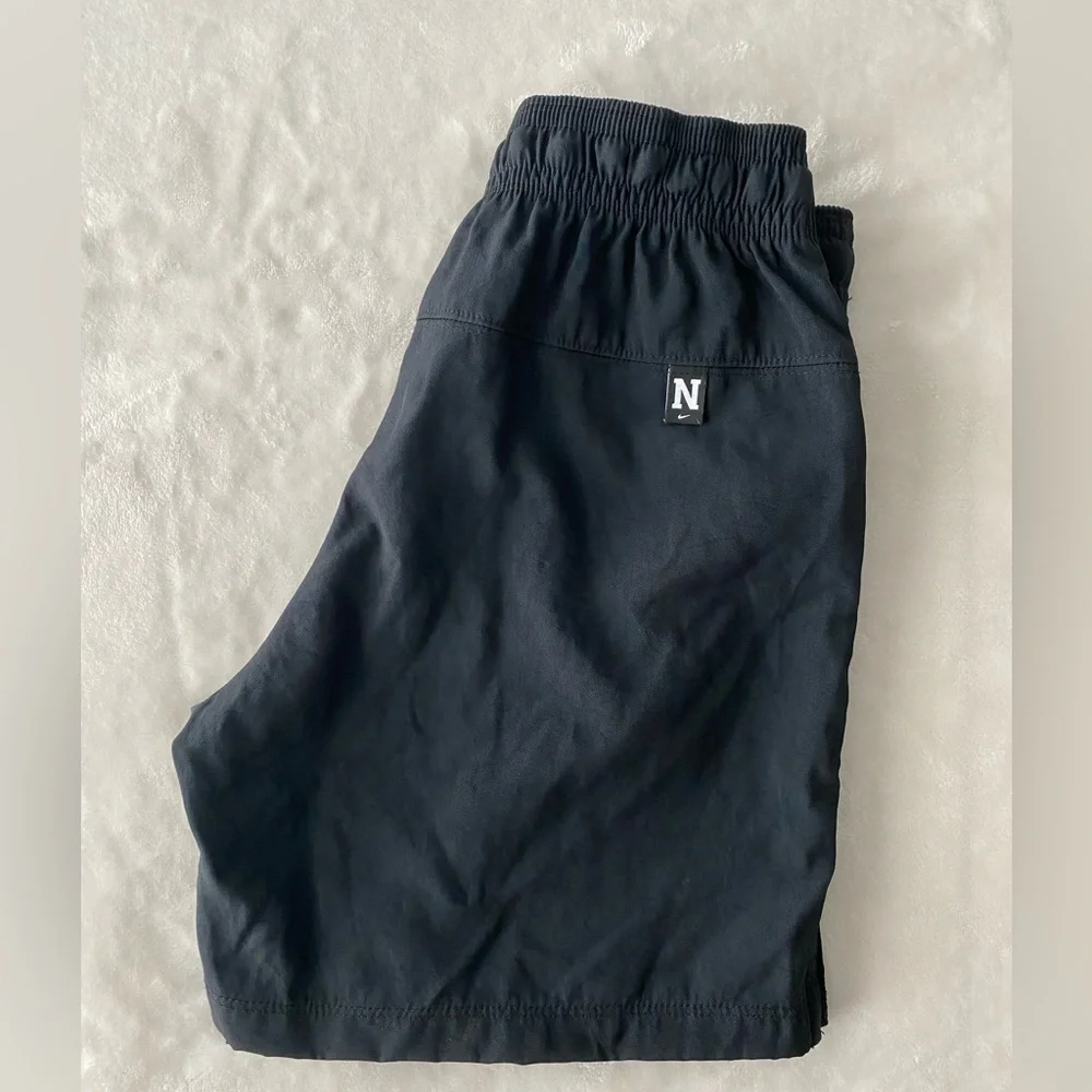 Nike Kids' Repel Athletics Training Shorts In Black/ White Size Small